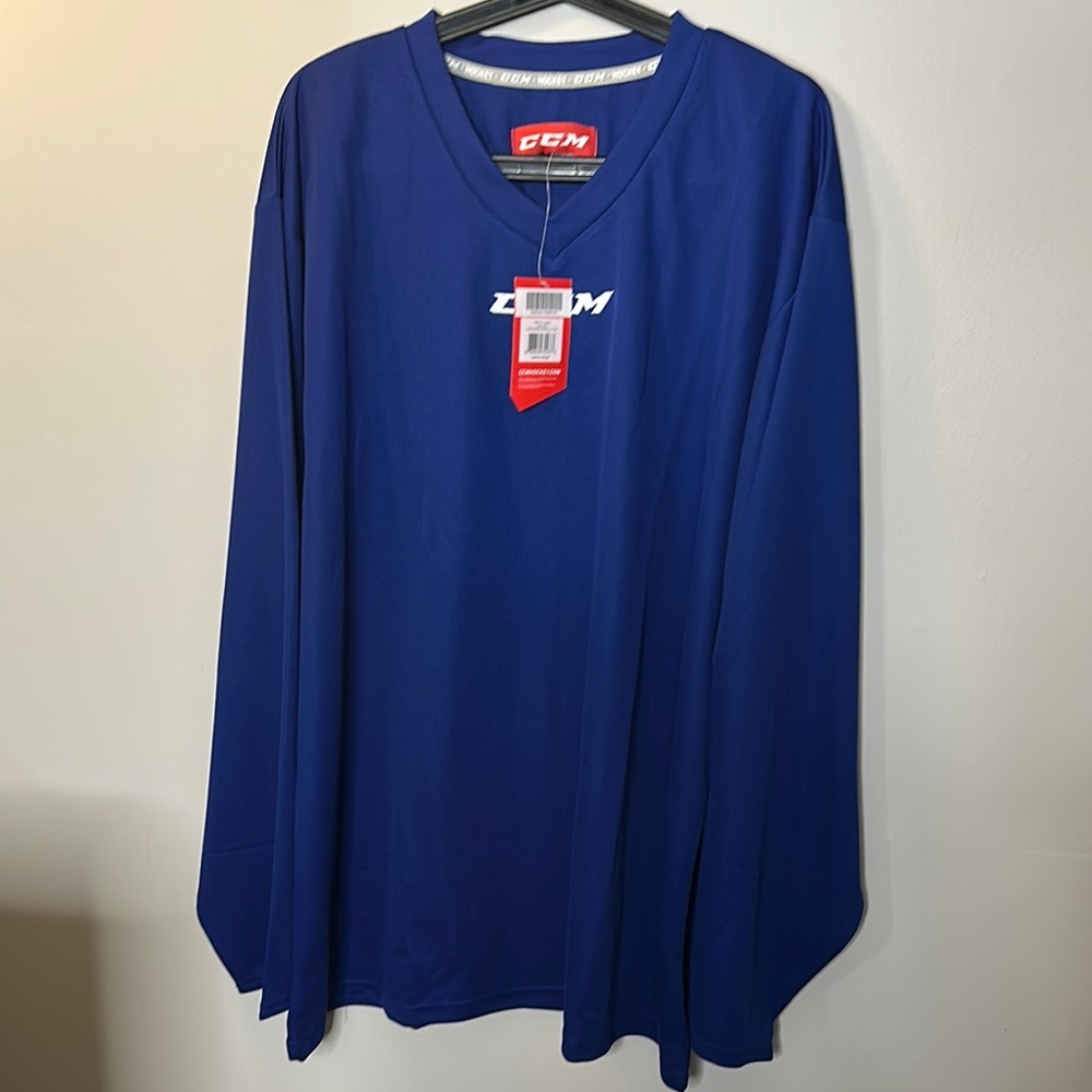 CCM Blue Long Sleeve Shirt